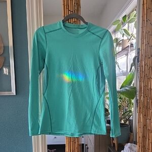 Arc'teryx Turquoise Performance Top Base Layer